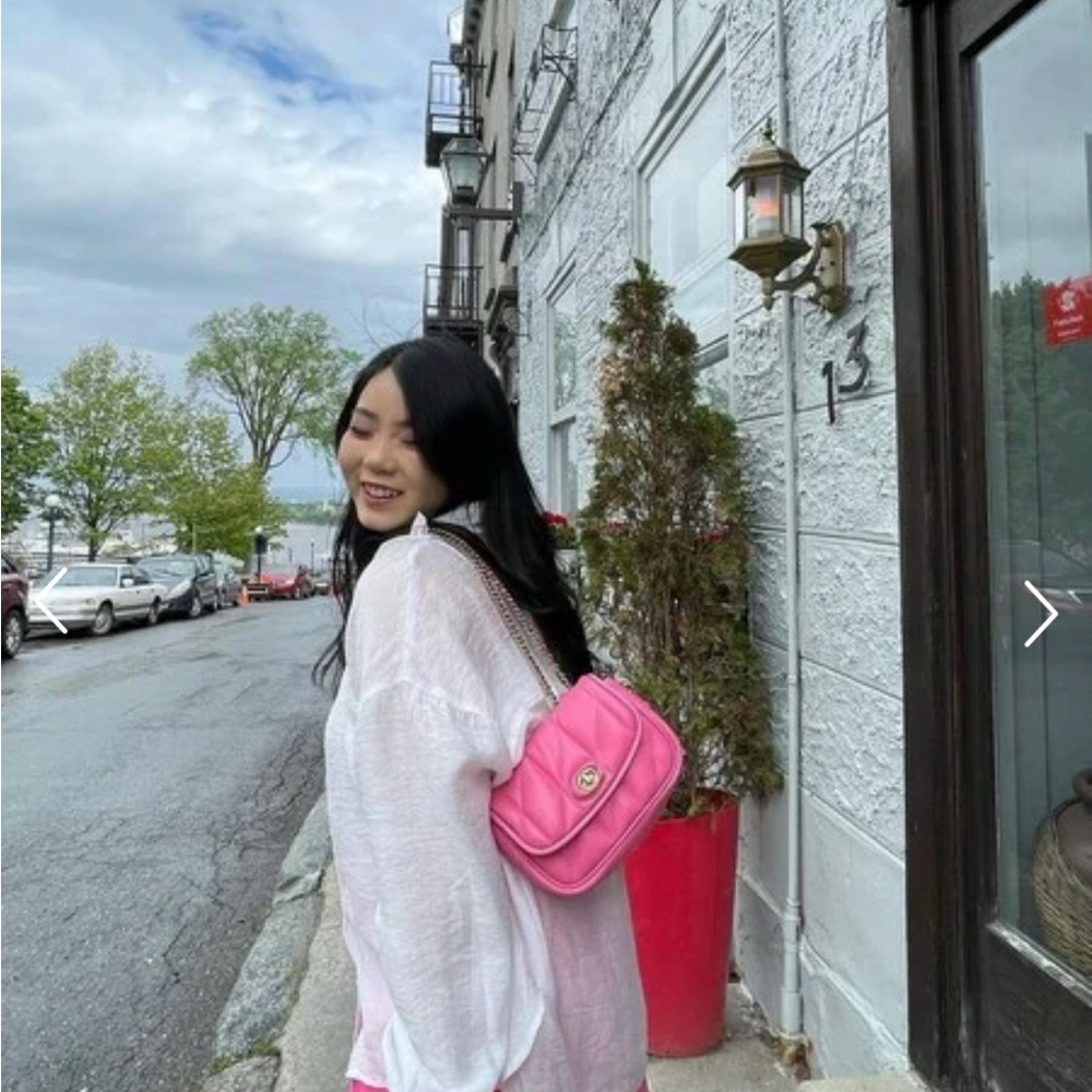 Coach Vibrant Pink Crossbody Bag